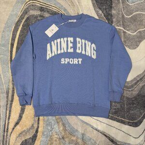 Anine Bing Sport Blue Sweater Womens Small or Medium